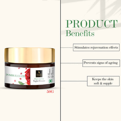 Good Vibes Pomegranate Rejuvenating Night Cream