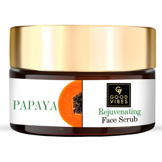 Good Vibes Papaya Rejuvenating Face Scrub