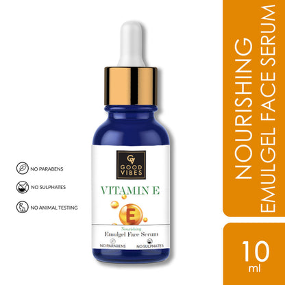 Good Vibes Vitamin E Nourishing Emulgel Face Serum