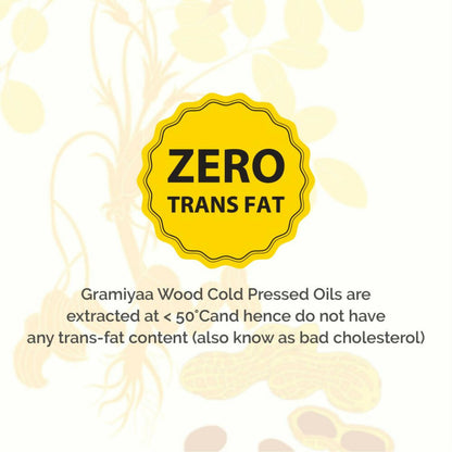 Gramiyaa Wood Cold Pressed Groundnut Oil