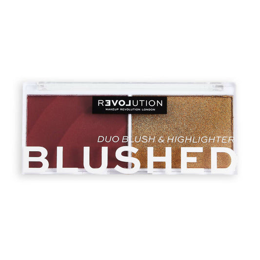 Revolution Relove Colour Play Blushed Duo - Wishful - 5.8GM