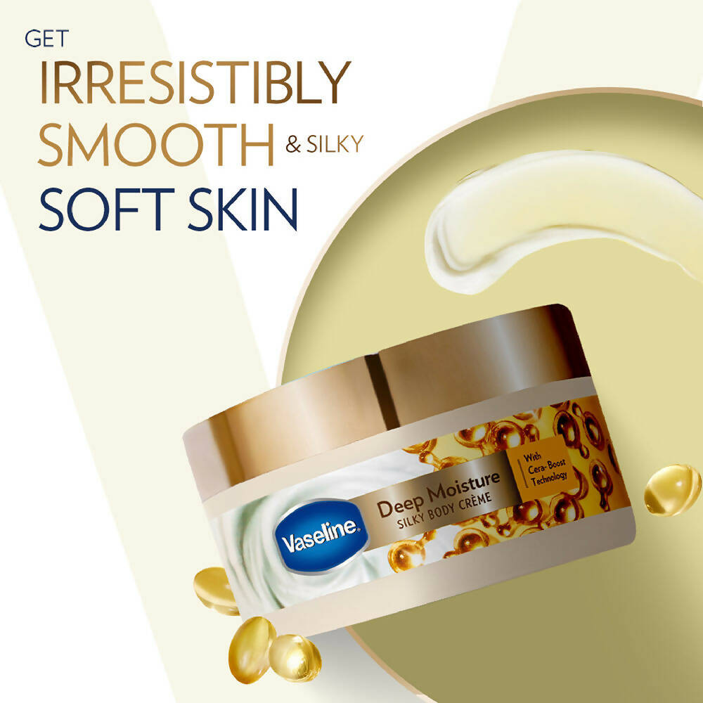 Vaseline Deep Moisture Silky Body Creme