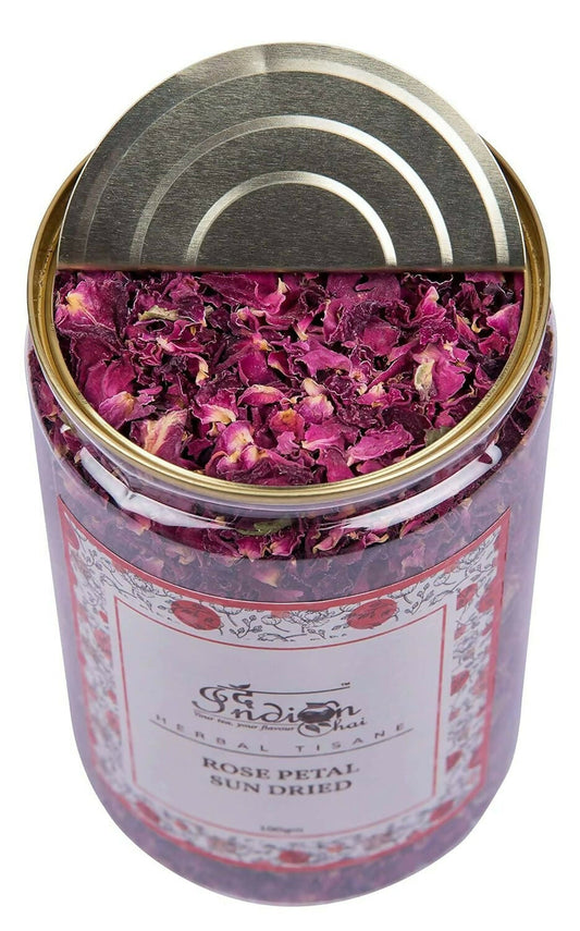 The Indian Chai - Rose Petals Sun Dried Tea
