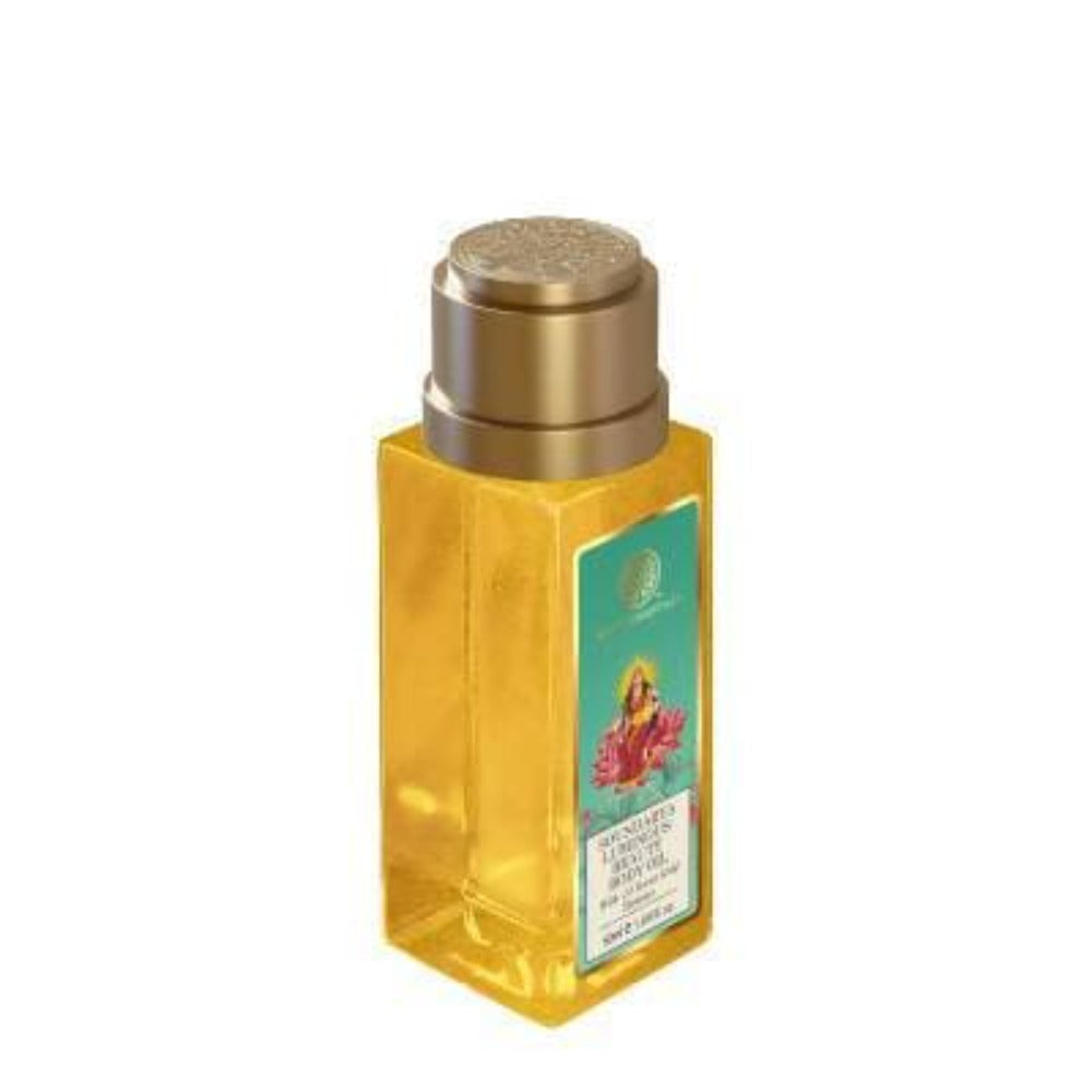 Forest Essentials Soundarya Luminous Beauty Body Oil with 24 Karat Gold Shimmer