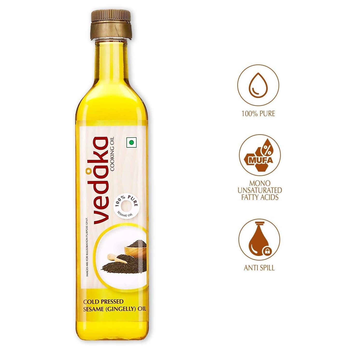 Vedaka Cold Pressed Sesame Oil