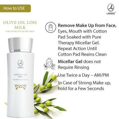 Lambre Olive Oil Line Cleansing Milk