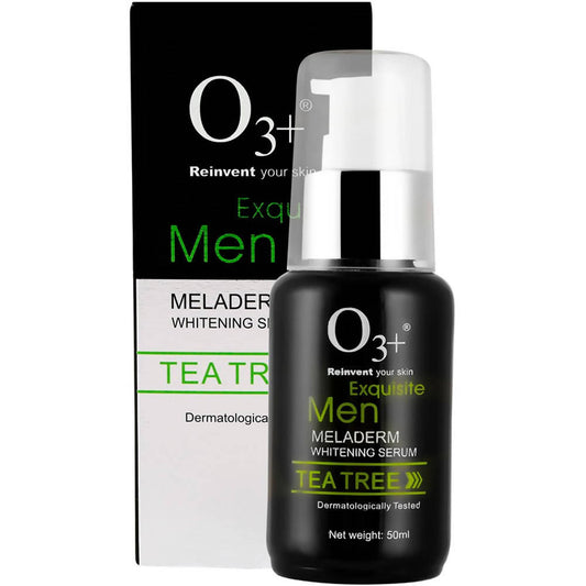 Professional O3+ Exquisite Tea Tree Men Meladerm Whitening Serum - 50 ml