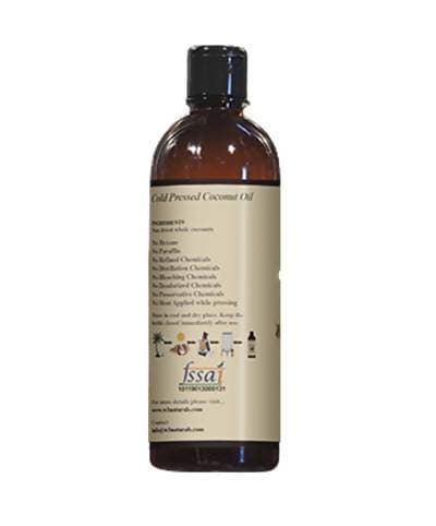 W3 Naturals Cold Pressed Coconut Oil -500ml