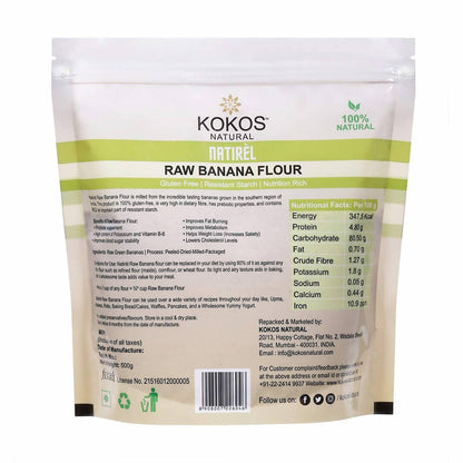 Kokos Natural Natir??l Raw Banana Flour