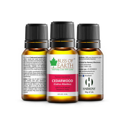 Bliss of Earth Premium Essential Oil Cedarwood