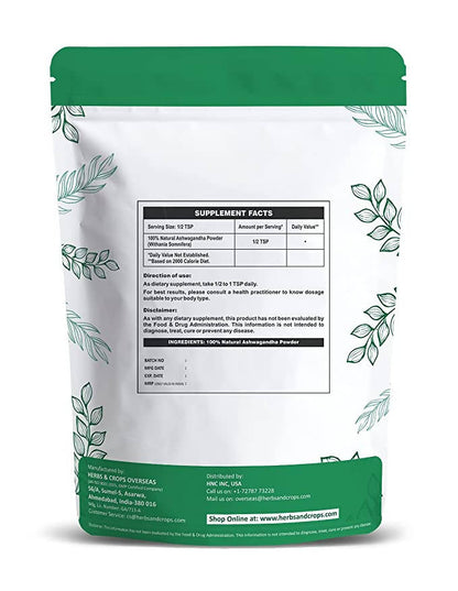 H&C Herbal Ashwagandha Powder