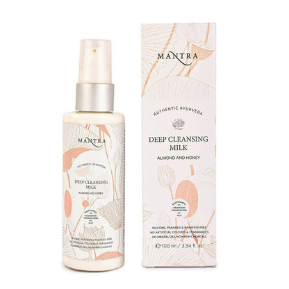 Mantra Herbal Deep Cleansing Milk Almond and Honey - BUDNE