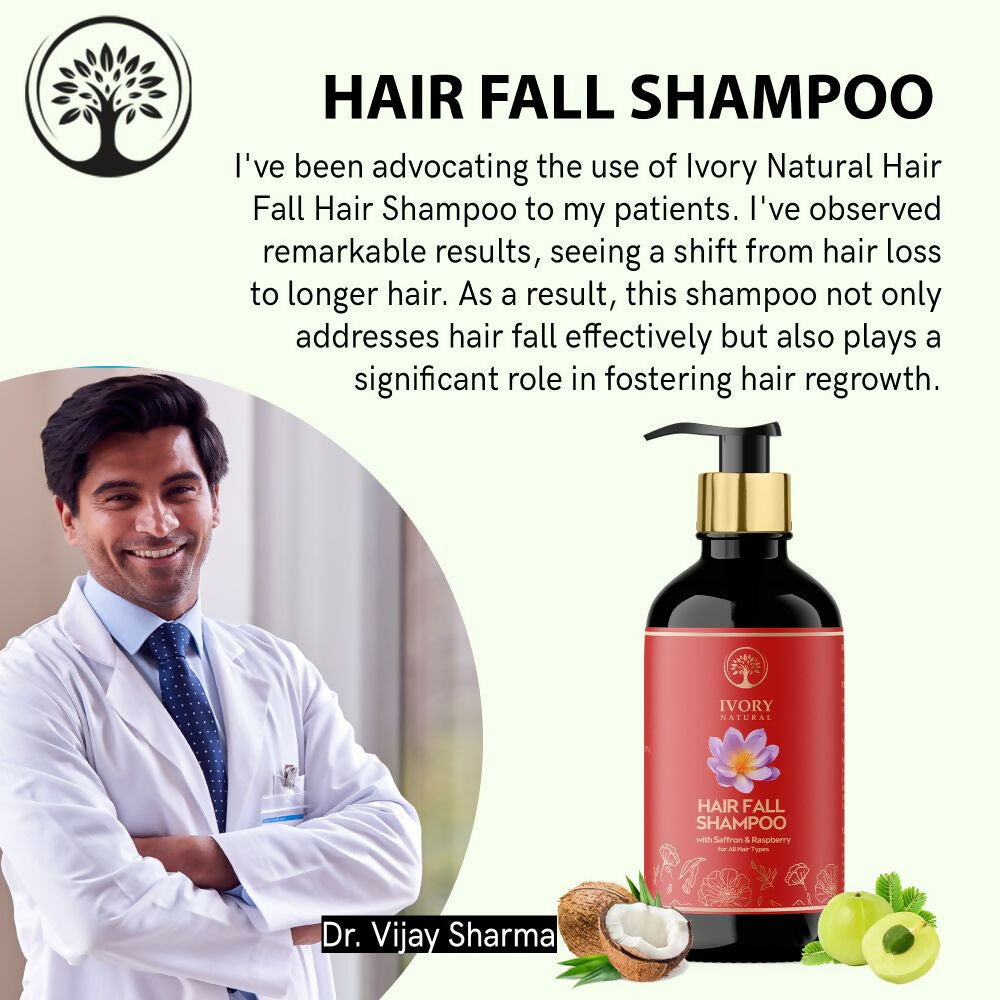 Ivory Natural Falling Hair Shampoo For Scalp And Hair Strength