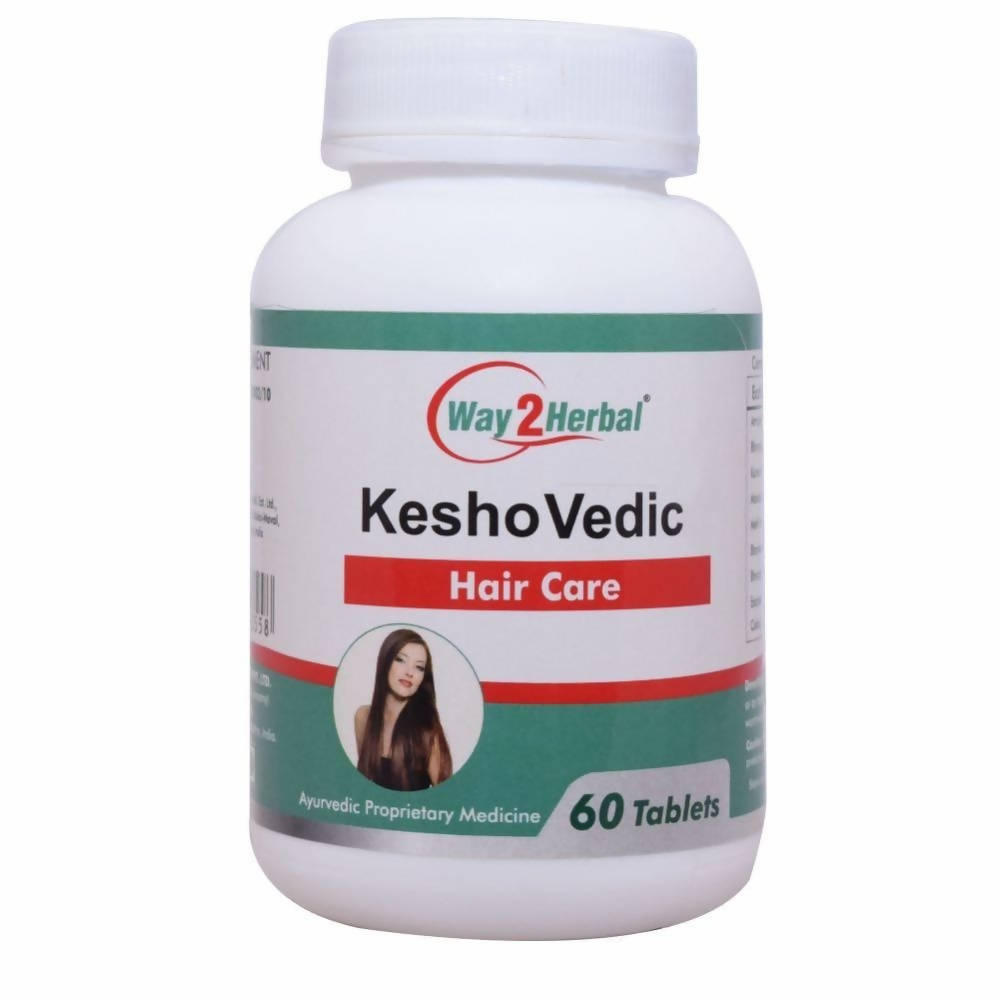 Way2herbal Kesho Vedic Hair Care Tablets