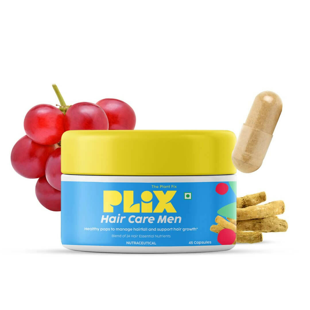 PLIX The Plant Fix Hair Care Men Capsules with Ashwagandha - BUDNEN