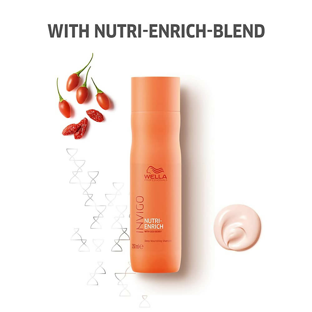 Wella Professionals Invigo Nutri Enrich Deep Nourishing Mask And Shampoo Combo