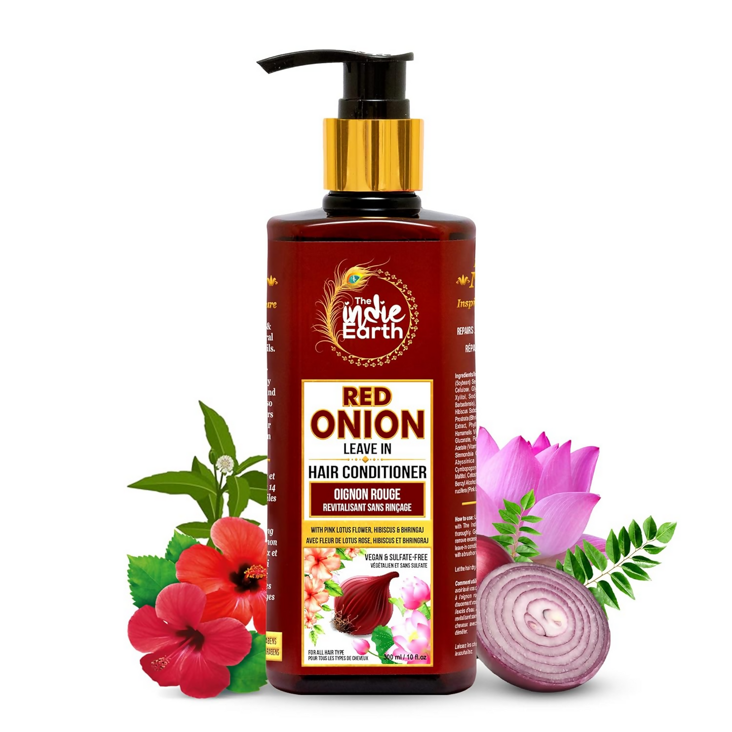 The Indie Earth Red Onion Leave-in Hair Conditioner