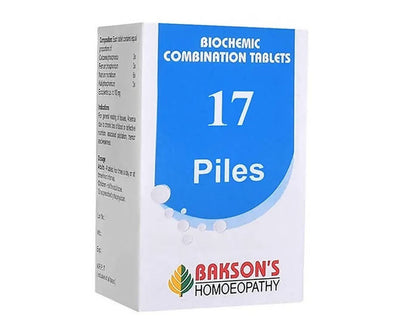 Bakson's Homeopathy Biochemic Combination 17 Tablets