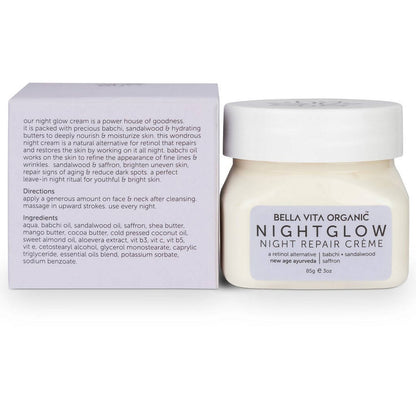 Bella Vita Organic Night Glow Night Repair Creme