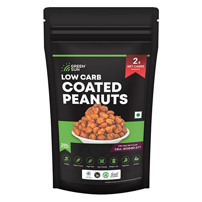 Green Sun Low Carb Coated Peanuts