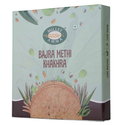 Millet Amma Bajra Methi Khakhra