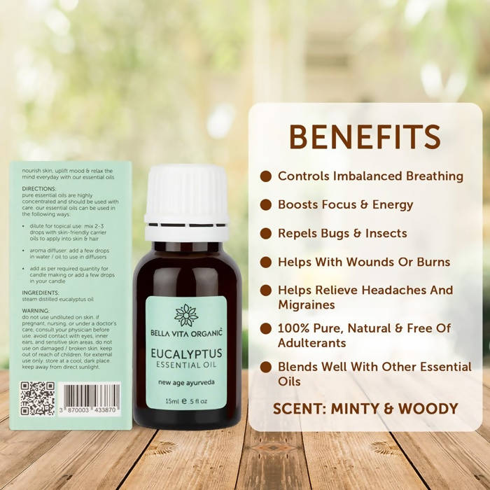 Bella Vita Organic Eucalyptus Essential Oil