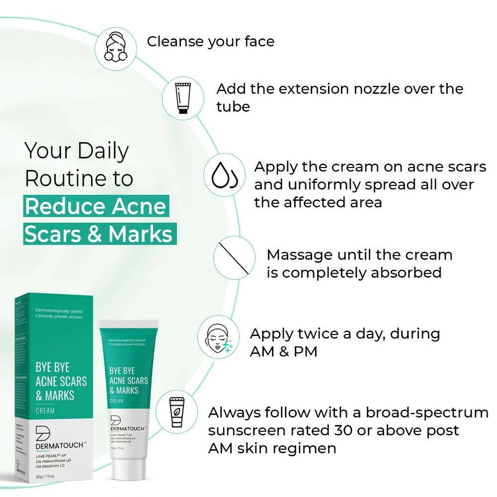 Dermatouch Bye Bye Acne Scars & Marks Cream