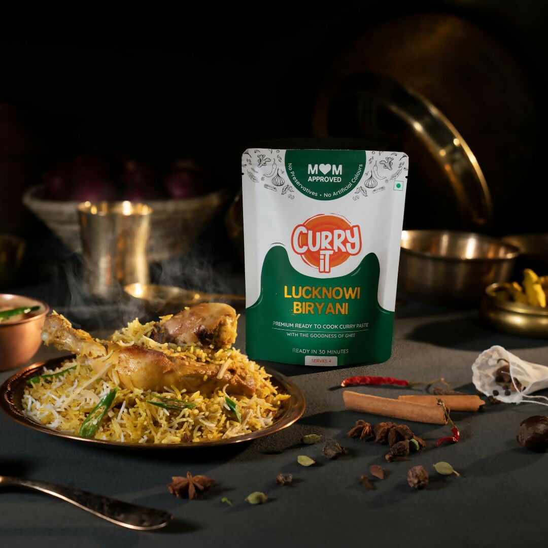 CURRYiT Lucknowi Biryani Premium Ready To Cook Curry Paste