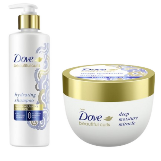 Dove Beautiful Curls Shampoo & Hair Mask Combo