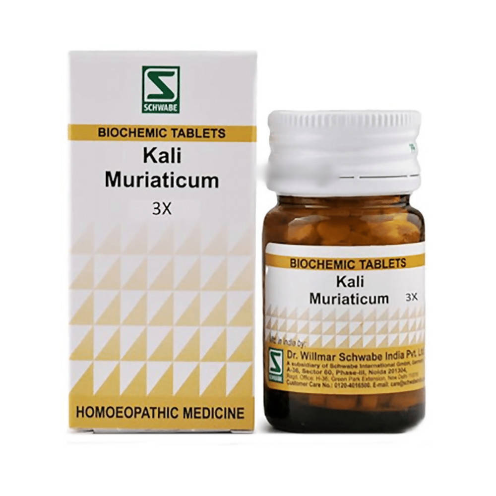 Dr. Willmar Schwabe India Kali Muriaticum Biochemic Tablet -  usa australia canada 