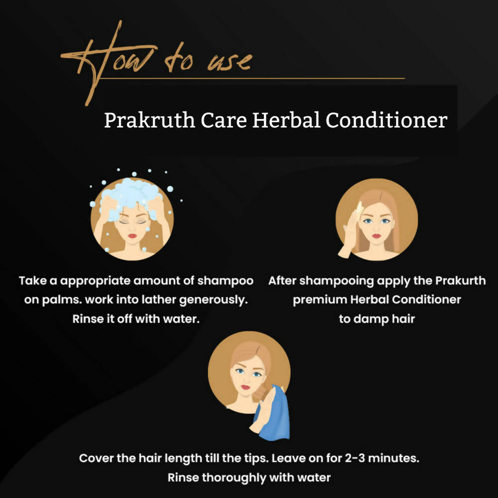 Prakruth Care Premium Herbal Intense Caffeine Conditioner