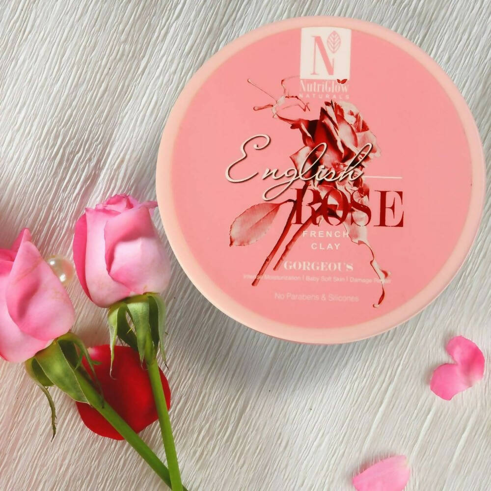 NutriGlow NATURAL'S English Rose French Clay