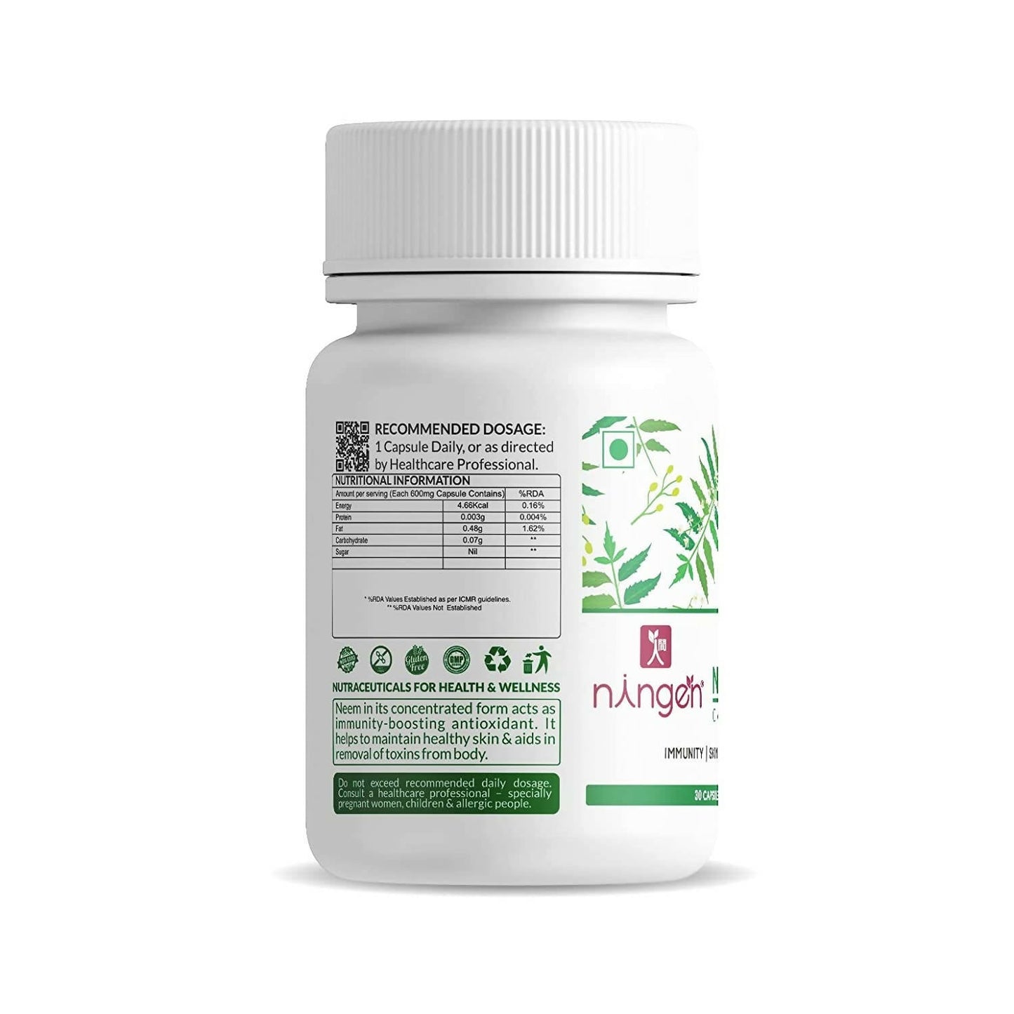 Ningen Neem Oil Capsules