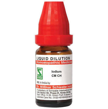 Dr. Willmar Schwabe India Iodium Dilution -  usa australia canada 