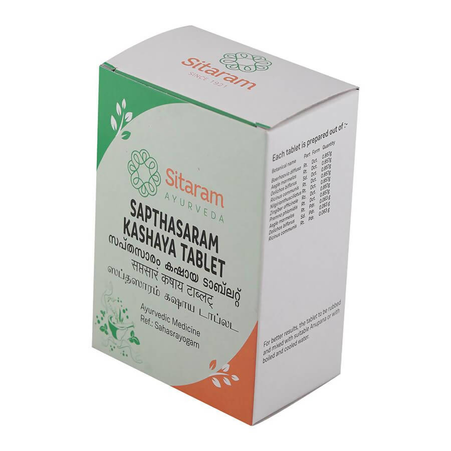 Sitaram Ayurveda Sapthasaram Kashaya Tablet