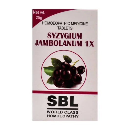 SBL Homeopathy Syzygium Jambolanum Trituration Tablets - BUDEN