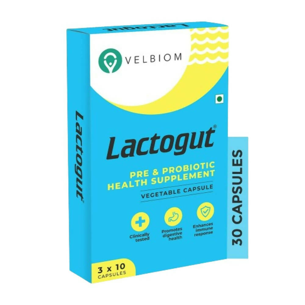 Velbiom Lactogut Probiotics Capsules