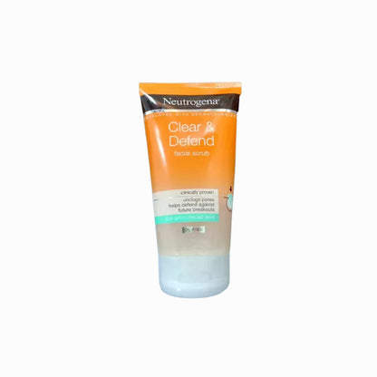 Neutrogena Clear & Defend Facial Scrub - BUDEN