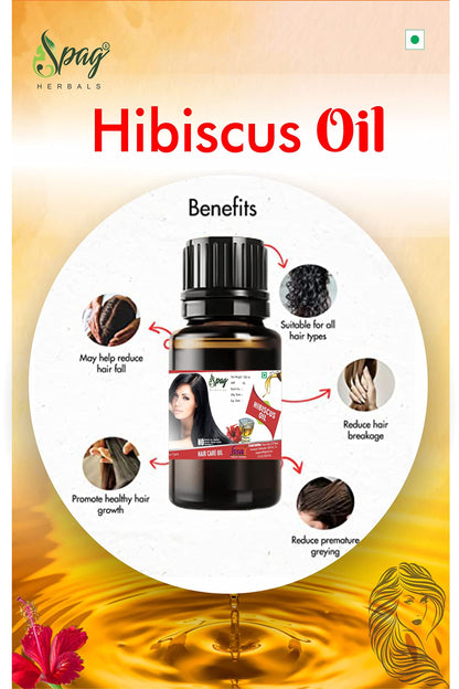 Spag Herbals Hibiscus Herbal Hair Oil