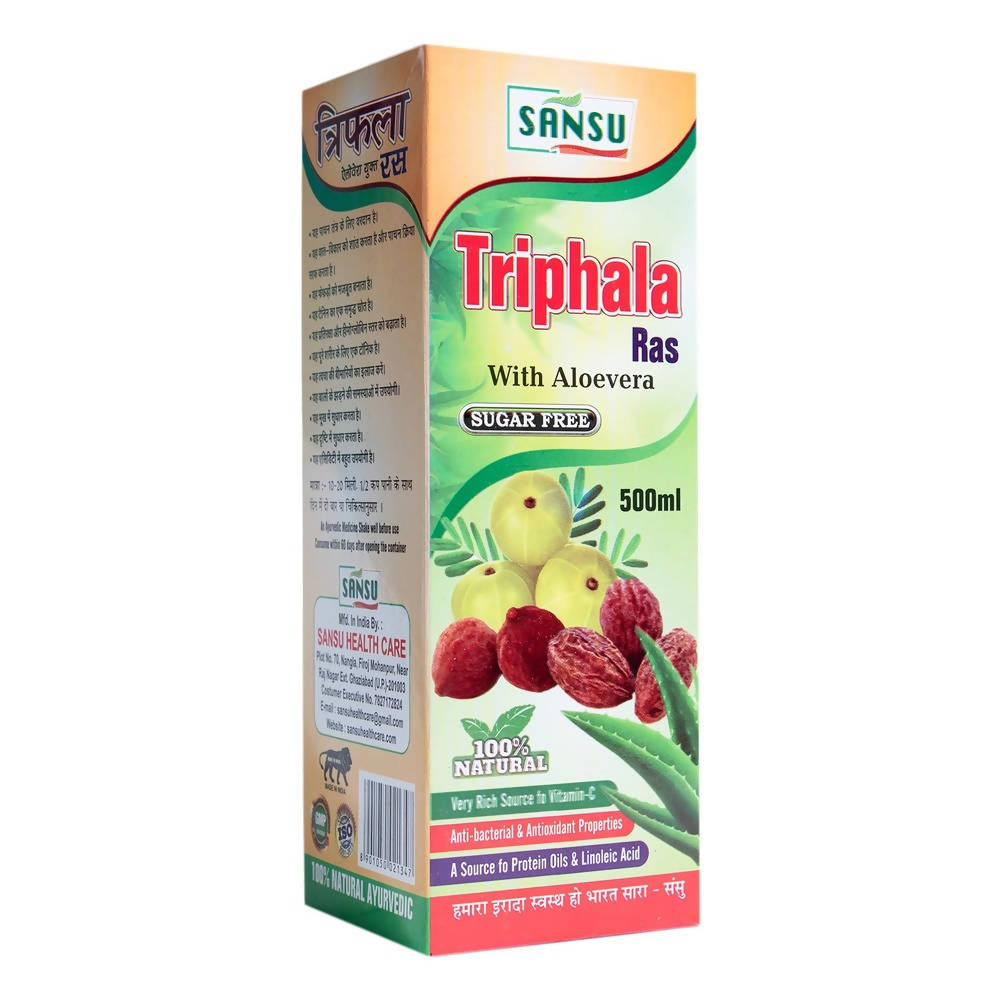 Sansu Triphala Ras With Aloevera Sugar Free