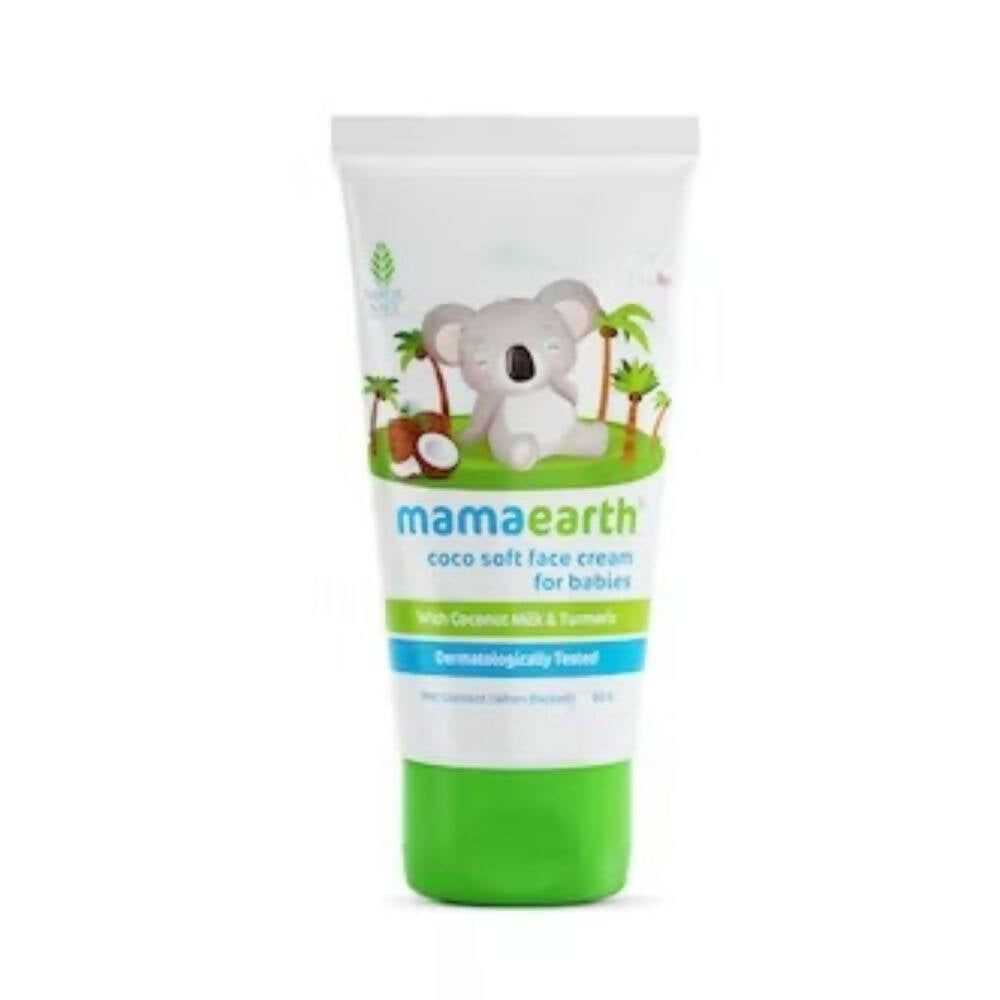 Mamaearth Coco Soft Face Cream With Coconut Milk & Turmeric For Babies -  USA, Australia, Canada 