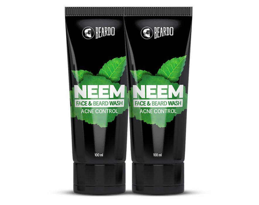 Beardo Neem Face Wash & Beard Wash Acne Control - BUDNE