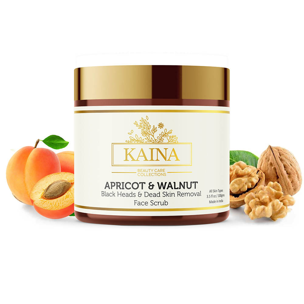 Kaina Apricot & Walnut Face Scrub