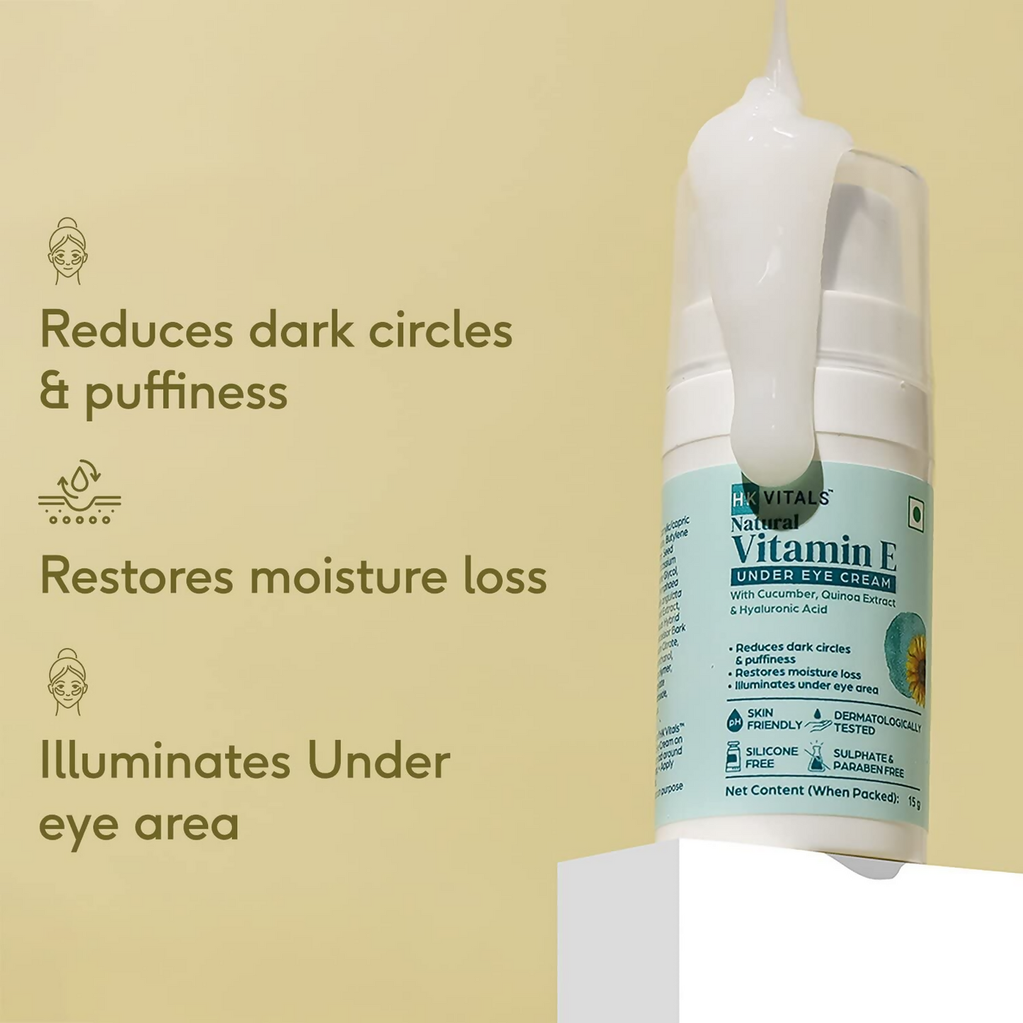 HK Vitals Vitamin E Under Eye Cream