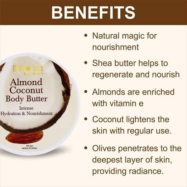 Bodyherbals Almond & Coconut Body Butter