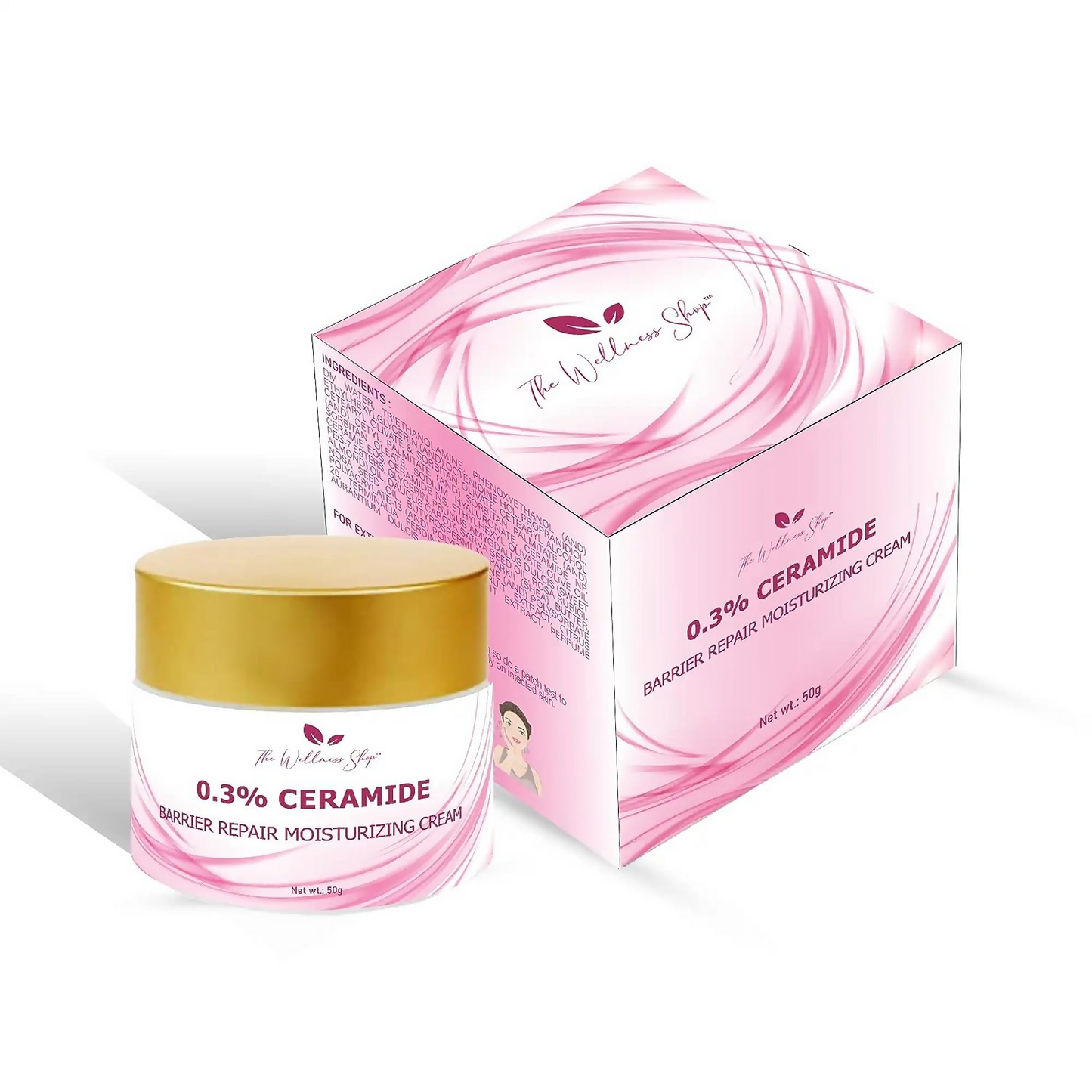 The Wellness Shop 0.3% Ceramide Moisturizer Cream