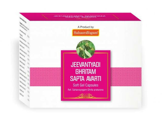 Sahasrayogam Jeevantyadi Ghritam Sapta Avarti Capsules - BUDEN