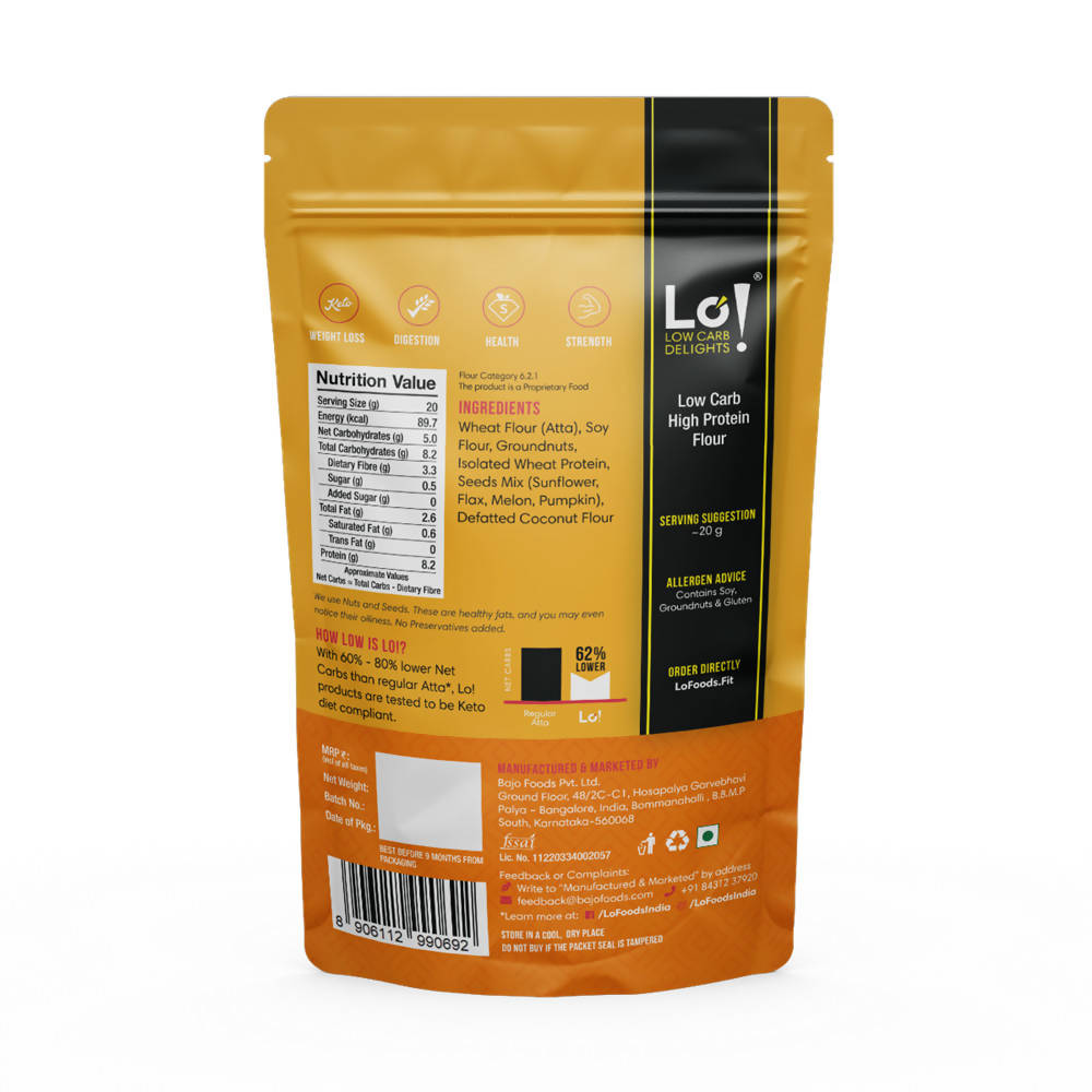 Lo Low Carb High Protein Flour