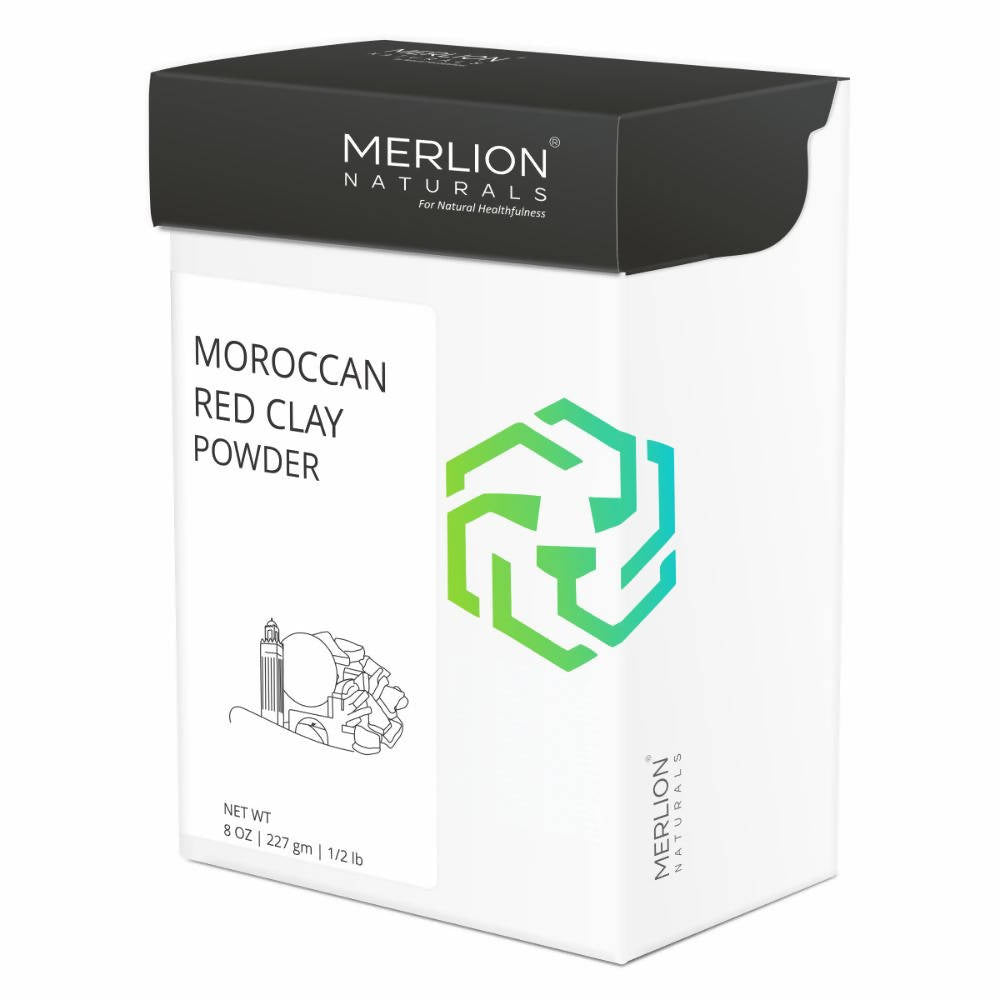 Merlion Naturals Moroccan Red Clay Powder - usa canada australia