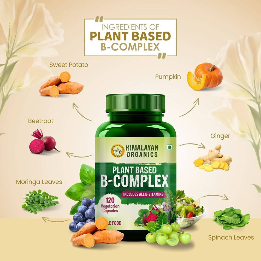 Himalayan Organics Plant Based B-Complex Capsules